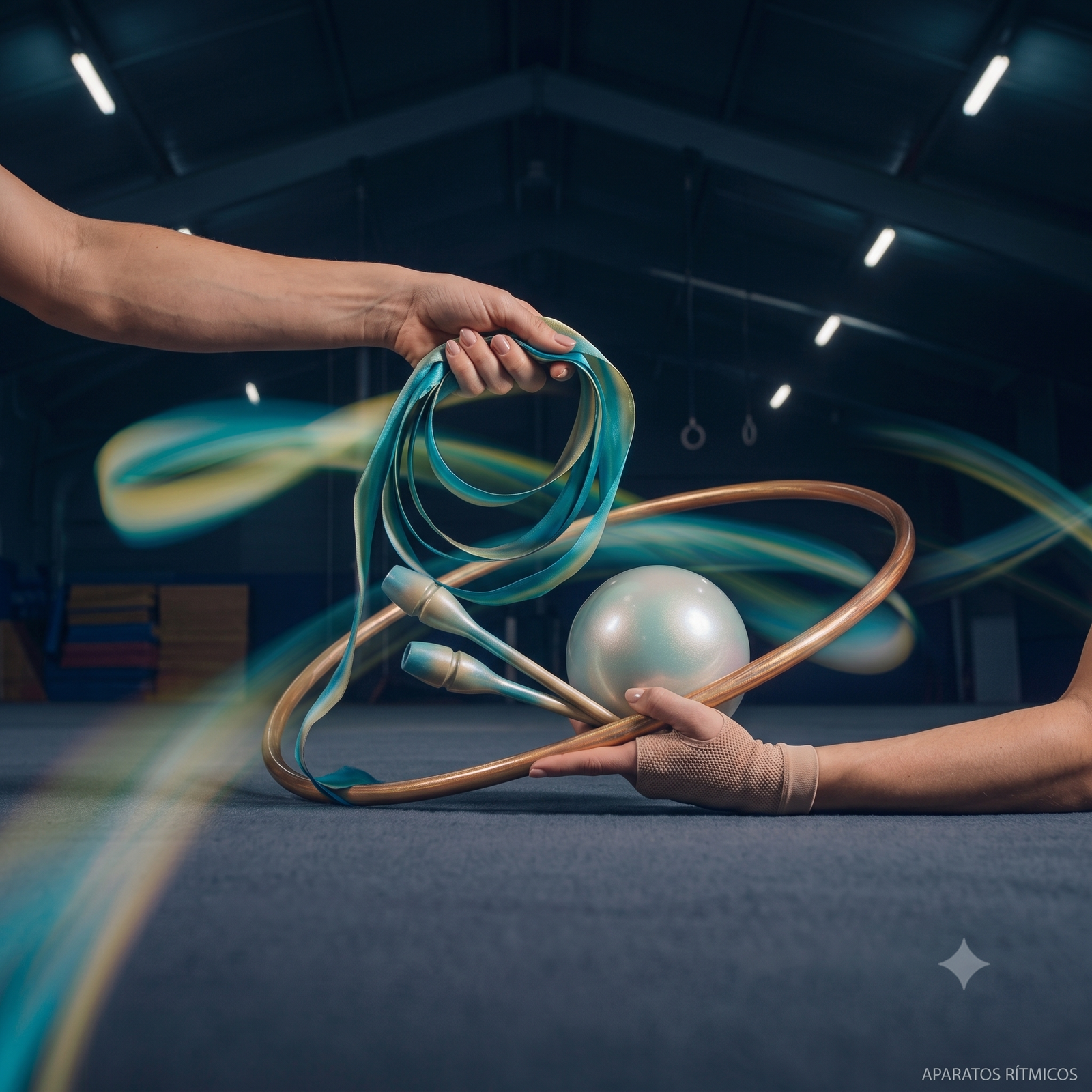 Aparatos de gimnasia rítmica